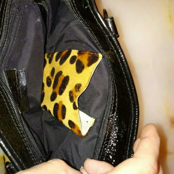 🪶 Cow hide leopard print purse - Picture 4 of 7